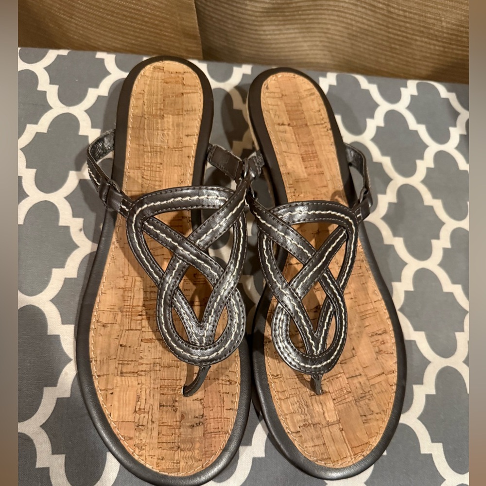 Sperry Top-Sider Lorraine Women’s Thong Wedge Sandals size 9